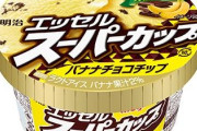 【画像】スーパーカップに新商品、バナナチョコチップ味が登場！！！