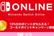 「Switchオンライン利用権」とSDカードのセット割引＆ゴールドポイント10％キャンペーンがスタート！これで大容量ゲームも大丈夫！！ ほぁ
