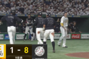 荻野犠牲フライ中村奨吾2点タイムリー！ロッテ3点追加で大量リード！