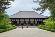 【奈良】「退屈しのぎで」唐招提寺金堂(国宝)に爪で名前を彫ったカナダ国籍の少年を書類送検