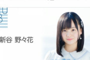 【悲報】STU 新谷野々花さん今日の20:00に『大事なご報告』