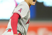 大谷翔平　14勝8敗 2.47 153回 203奪三振／.271 34本 90打点 OPS.892