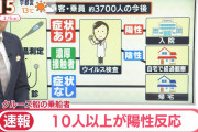 【速報】感染クルーズ10人が陽性につき「14日間待機」が決定、物語は極点へ
