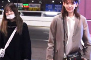 【IZ*ONE】活動再開間近の宮脇咲良、矢吹奈子が金浦空港にあらわれる