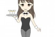 【画像】バニーガールって素足派？網タイツ派？