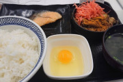 吉野家の牛鮭定食ｗｗｗｗｗｗｗｗｗｗｗｗｗｗ