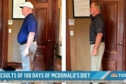 【衝撃】マクドナルドを100日間食べ続けた男性、27kgもの減量に成功し糖尿病も改善してしまうｗｗｗｗ