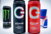 量のZONe、味のモンスター、レッドブル←？