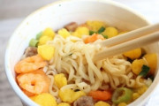 私が作った料理食べた後にカップラーメン食べてたから足りなかったのか聞いたら「今回は美味しくなかった」って言われた　幼稚で引いた