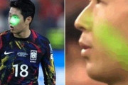 韓国国歌にブーイング、選手の顔や体にレーザーポインター…サッカー中韓戦で中国サポーターのマナー違反が物議に！