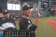 7月8日　日本ハム２－３ロッテ　先発美馬が7回2失点の好投で今季初勝利！代打石川が古巣相手に決勝打を放ちチームは4連勝！