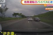 何故やつらは突き進むのか！？青森で目撃された逆走車