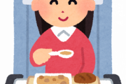 今日初めて飛行機乗るんやが機内食って美味しい？