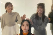 【日向坂46】真顔ぱるの後ろで荒ぶる先輩達がこちら