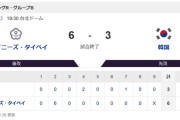 【野球世界プレミア12】韓国さん、台湾に負ける