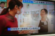 コロナの影響でペットの売上が上がったとTVで報道し批判殺到！！「そんな無責任なのを報道しないで」