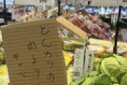 スーパー「トンカツの　肉より高い　キャベツかな」→「これくらいが適正価格」農業関係者の声も
