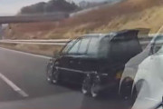 【衝撃動画】車間距離ゼロで高速を走る軽自動車が激写される… 「いつ事故を起こしても不思議ではなかった」