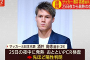 【新型コロナ】元サッカー日本代表・酒井高徳、コロナ陽性
