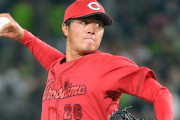 カープ益田武尚、ヤクルト村上＆サンタナら3者連続空振り三振デビュー！2回4奪三振完全投球