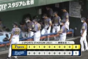 練習試合　中日 1－8 阪神　試合結果