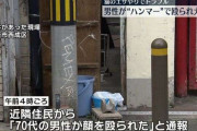 男性が“ハンマー”で殴られ大ケガ…猫のエサやりめぐりトラブルか