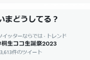 ハッピードラゴンバースデー！！『桐生ココ生誕祭2023』がトレンド入り
