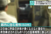 【コロナ悲報】医療崩壊中の東京都、重症患者急増して終わる　※なお自宅療養者は体調が重症化しても受け入れ病院がほぼ無い状況