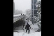 50年ぶりの大雪に大はしゃぎするスペイン人が楽しそう(海外の反応)