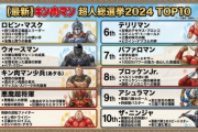 【朗報】AIが選ぶキン肉マン登場超人ランキングが決定する
