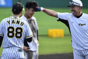 阪神・矢野監督自ら「ＤＥＡＴＨノック」　１時間超え１０００球に小幡ぐったり