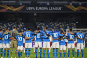◆追悼◆ナポリ、ELリエカ戦で全員が背番号１０「Maradona」ユニでマラドーナに哀悼