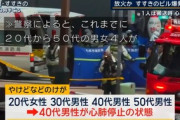 札幌すすきのガールズバー爆発火災、意識不明の40代男性は従業員20代女性と交際めぐるトラブルか