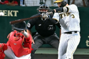 阪神が初回に２点追いつく　大山の右前適時打と原口の右犠飛で同点