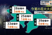 【悲報】日本各地で花火大会が中止に…「原材料高騰のため」「騒音問題が解決出来ない」等の理由