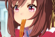 【ウマ娘】意外と豪快にすすってたウマ娘のラーメンｗｗｗ「よく見ると凄い汁が飛んでる…」
