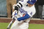 日本メディア「大谷が過去2年間のドジャースの打球速度記録を更新！！」