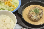 【感想】松屋来たから話題のトリュフのハンバーグ食ってみる