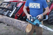 海外「日本の工具メーカー・マキタの作る電動チェーンソーとスウェーデン・ハスクバーナのエンジンチェーンソーを比べてみた」：海外の反応