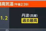【速報】兵庫で41.2℃、国内史上最高気温を更新
