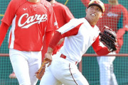 カープ羽月、外野手に挑戦！1軍生き残りのため首脳陣提案に即決