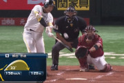 柳田悠岐 先制された直後に同点ホームラン！