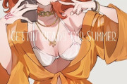 【FGO】水着のぐだ子イラスト！！　夏ぐだ子好きです！！