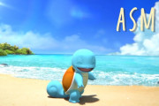 『ポケモン』ASMR動画「ゼニガメといっしょ」公開！波や砂で遊ぶゼニガメ&きらめく美しい海が楽しめる
