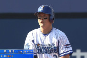 DeNA・牧、佐藤に負けじとタイムリーツーベース！