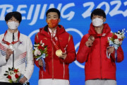 北京五輪で日中韓が表彰台独占！←不可解なスタートで日本の新濱が・・・(海外の反応)