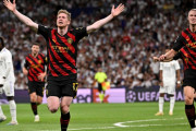 CL準決勝1stレグ、マンチェスター・シティ、デ・ブライネの超絶ミドル炸裂！レアル・マドリーに1-1引き分け―海外の反応―