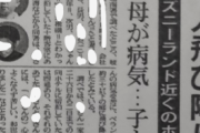 35歳の母親、5歳児抱き抱え飛び降り自殺。33メートル下の岩場で発見  [5/24]