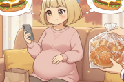 【出産】体重管理が厳しい産科で月見バーガーが食べられない妊婦の葛藤www