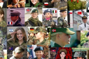 【画像】世界各国の美人女性軍人、どう考えてもあの国の一強ｗｗｗｗｗｗｗ